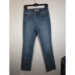 Levi's Jeans Womens 29 Blue 505 Straight Leg Mid Rise Stretch Denim Medium Wash